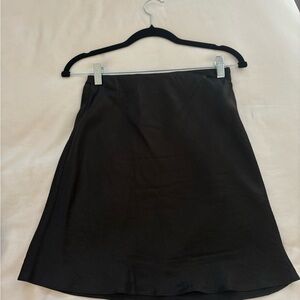 Babaton Classic Black High waisted Mini Skirt